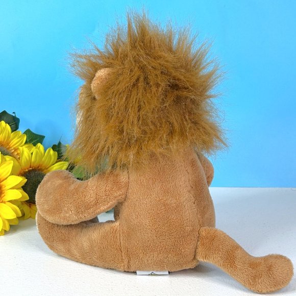 The Petting Zoo Big Eyed Lion Soft Cuddly Lovey 10"‎ Plush Stuffed Animal Toy - Picture 4 of 6